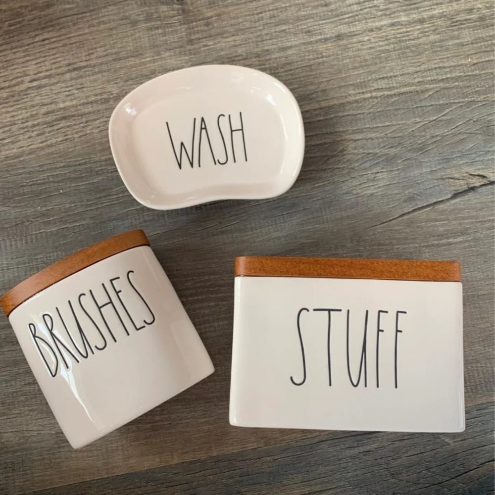 Rae Dunn bathroom bundle